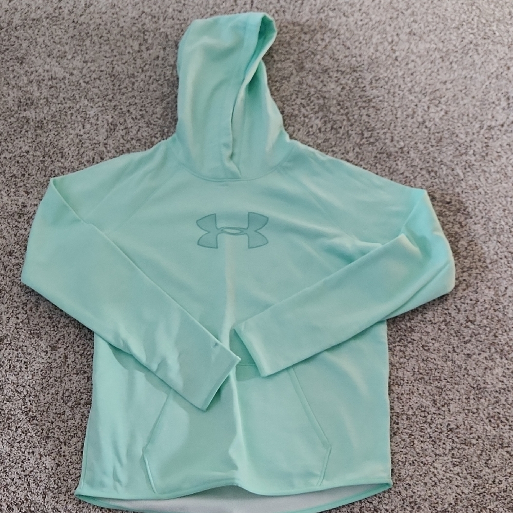 New, Under Armour Light Green Pullover Hoodie, No Tags, But Never Worn